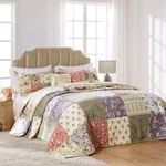 Greenland Home Blooming Prairie Bedspread Set 3-PIECE Full Multi. Fixed Price $142.87.