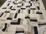 West Elm Patchwork Quilt King Sand Photo Product Shoot Sample. Fixed Price $199.99.
