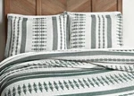 Southern Living Set Of 2 King Shams Beckley Cream Green Cotton Matelasse Becky. Fixed Price $68.00.