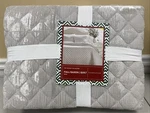 Charter Club Full/queen Quilt Velvet Gray Holiday Collection New. Fixed Price $69.99.