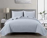 Chezmoi Collection Austin 3-PIECE Pinsonic Quilt Oversize Bedspread Coverlet Set. Fixed Price $52.99.