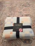 Ralph Lauren Brookview Cotton Patchwork Print Reversible King Quilt. Fixed Price $134.10.