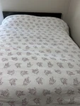 Shabby Chic Pink Floral Duvet Comforter King Sized Bedding 106X90 Inches. Fixed Price $65.00.