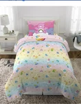 Care Bears "kids Reversible Bed Set Twin Children Walk On Sunshine" Retro. Fixed Price $48.99.