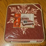 New St.nicholas Square Holiday Coll. Jolly Full/queen Quilt Only 90'X95'. Fixed Price $100.00.
