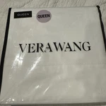 Vera Wang Set Queen White Cotton Solid 4 Piece Soft Touch. Fixed Price $49.99.