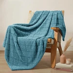 Bud/bubble Patterned,soft/cozy Jacquard Waffle Blankets - Gg Home. Fixed Price $34.99.