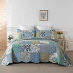 Yayiday Oversized King Bedspreads Patchwork Quilt Set (120X118 Inch) - 100% Cott. Fixed Price $201.48.