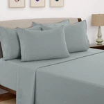 6 Piece Bed Sheet Set 1800 Series Microfiber Comfort Deep Pocket Hotel. Fixed Price $23.99.