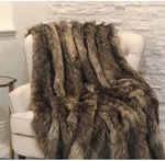 Plutus Mountain Coyote Handmade Throw 48 X 60 Inch. Fixed Price $279.00.
