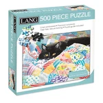 Lang Brands, Grandma's Quilt 500 Piece Puzzle By Susan Bourdet. Fixed Price $14.99.