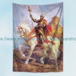 Abstract Bedspread Wall Spanish Classic Arte Mexicano Tapestry Cloth Poster. Fixed Price $20.48.