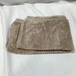 Piccocasa Beige Soft Waffle Pattern Lightweight Flannel Blanket One Size. Fixed Price $22.49.