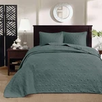 Madison Park Bedspread Damask Quilted Oversized Coverlet 3PC Queen Balsam Green. Fixed Price $114.00.