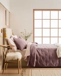 Quince Organic Airy Gauze Dream Quilt Set King/cal Fig W/ Shams Sold Out. Fixed Price $169.98.