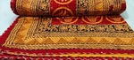 Indian Hand Block Print Queen Size Cotton Kantha Quilt Throw Blanket Bedspread. Fixed Price $75.00.