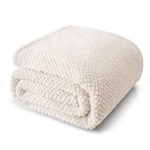 Whale Flotilla Size Fuzzy Fleece Blanket For Bed, KING(90X104 In), Ivory. Fixed Price $34.52.