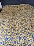 Pottery Barn Bette King/cal Quilt Yellow Blue Reversible. Fixed Price $180.00.