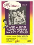 Love The Afternoon Movie Poster Audrey Hepburn Danish 24X33 In. Linen Ariane. Fixed Price $485.00.