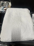 Threshold Twin/twin Xl Garment Washed Paisley Stitch Quilt With Defects. Fixed Price $29.99.