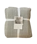 Levtex Home Mills Waffle Full/queen Quilt Set Grey Cotton 88 92IN.. Fixed Price $98.99.