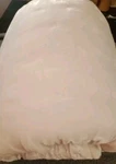 West Elm Velvet Tack Stitch Quilt Queen/full White Nwd. Fixed Price $65.00.