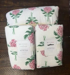 Pottery Barn Teen Roller Rabbit Rosebud Quilt F/q Nwot & 2 Std Sham Pink Nwt. Fixed Price $220.00.
