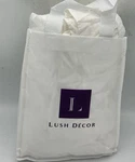 Lush Decor 3 Piece Cotton Duvet Cover Set Reyna White Sz. Full/queen. Fixed Price $24.95.