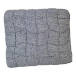 Pottery Barn Cloud Linen Cotton King Quilt Steel Blue Luxury New. Fixed Price $199.99.