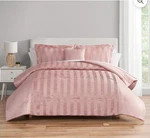 Mainstays Blush Pink 10 Piece Bed Bag Comforter Set With Sheets, King. Fixed Price $58.00.