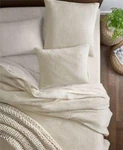 Oake Faux Embroidery Geo Stitch 100% Cotton Coverlet, Full-queen, Ivory. Fixed Price $76.50.