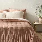 Full/queen Rayon From Bamboo Quilt Light Adobe Clay - Casaluna. Fixed Price $45.99.