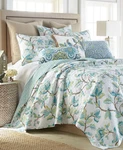 Levtex Home Cressida French Inspired 3-PC. Quilt Set Full/queen Teal. Fixed Price $120.00.