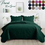 Floral Pattern Bedspread Soft Reversible Quilt Bedding Twin Queen King. Fixed Price $23.89.
