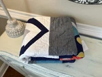 Pottery Barn Jax Construction Toddler Quilt Nwt Read. Fixed Price $69.50.