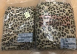 Leopard Fleece Twin Coverlet And Sham Set Print Mallory Lane Soft. Fixed Price $50.99.