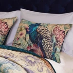 Barefoot Bungalow Eden Peacock Printed Pillowcase Soft Bed Pillows For Sleeping. Fixed Price $28.57.