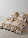 Linen House Wellington Quilt Cover Set (honey) - Queen: 210CM X (1. Fixed Price $129.76.