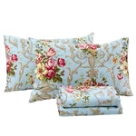Shabby Floral Bedding Elegant Peony Sheets Set Luxury Collections 800 Th. Fixed Price $154.78.