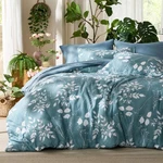 Bedsure Queen Comforter Set 7 Piece Floral Bedding. Fixed Price $104.99.