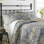 Stone Cottage Arell Cotton Blue 3 Piece Quilt Set-full/queen. Fixed Price $119.99.