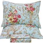 Qsh Floral Queen Size Sheet Sets - Luxury Peony Flower Print Pattern Egyptian.... Fixed Price $95.29.