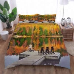 Poetic Courtyard 3D Print Duvet Quilt Doona Covers Pillow Case Bedding Sets. Fixed Price $67.86.