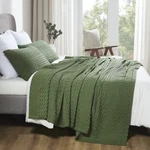Waffle Weave Queen Blanket 90X90 & Sham Set Of (20X26) Olive Green Vhc Brands. Fixed Price $52.94.