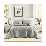 Comfort Spaces Grey Oversized King Set 120"X118" Bedspread Quilted Summ.... Fixed Price $104.46.