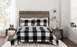 Better Homes & Gardens Buffalo Plaid Cotton Quilt, Black, King, All Ages. Fixed Price $99.00.