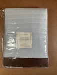 Rh Restoration Hardware Channeled Sateen 20IN X 34IN King Pillow Sham (set Of 3). Fixed Price $99.00.