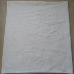 Lamont Home F/queen 100% Cotton White Coverlet Cane Weave Style Actual 90X82.5". Fixed Price $39.37.