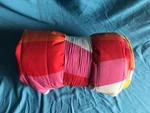 New Ikea Springkorn Queen/king Pink Orange Geometric 110 By 102 Bedspread. Fixed Price $25.00.