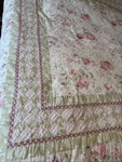 Simply Shabby Chic Patchwork Floral Full/queen Quilt 83X84 Pink Hand. Fixed Price $84.96.